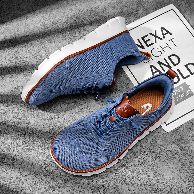 Stylish Men Wide Box Shoes Bar - Men'S Shoes Loafers Casual บทวิจารณ์และราคา