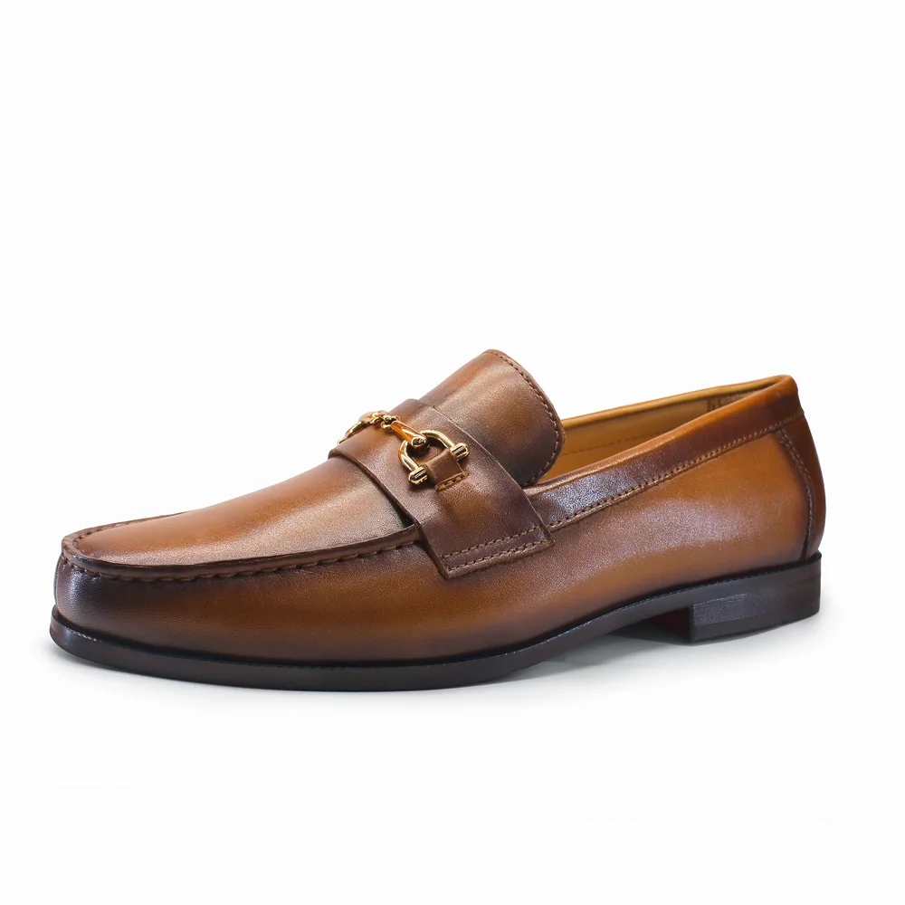 Men's Loafers Dress Shoes roun - Loafer Slip On Men บทวิจารณ์และราคา