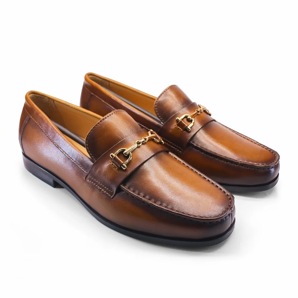 Men's Loafers Dress Shoes roun - Loafer Slip On Men บทวิจารณ์และราคา