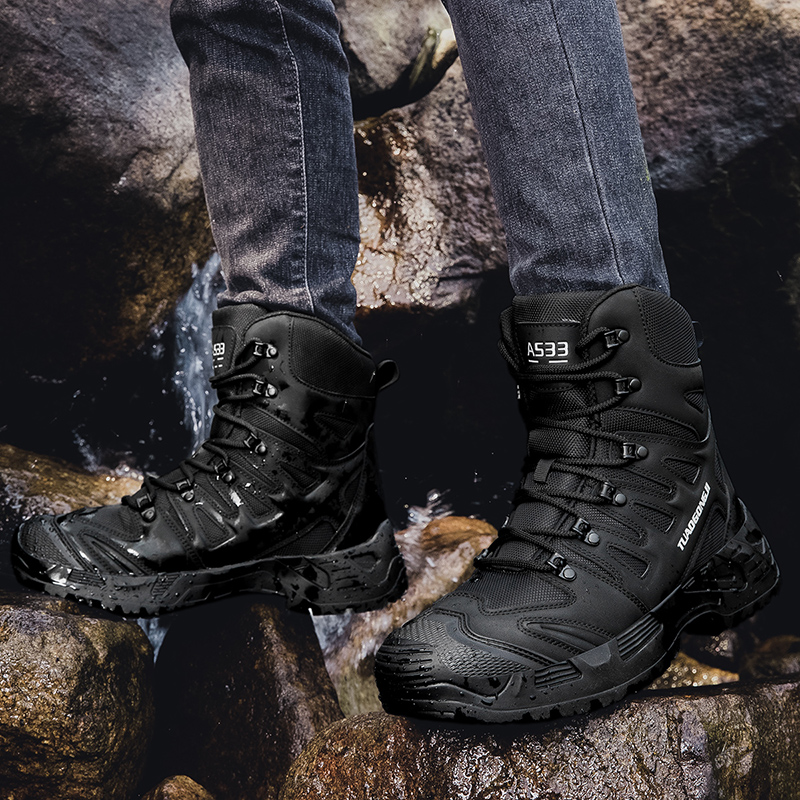 Men's Large Size Outdoor Tacti - Men'S Shoes For Work บทวิจารณ์และราคา