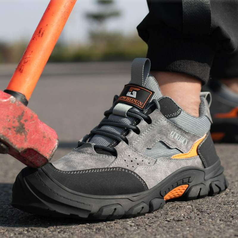Men Safety Shoes Work Steel To - Men'S Shoes For Work บทวิจารณ์และราคา