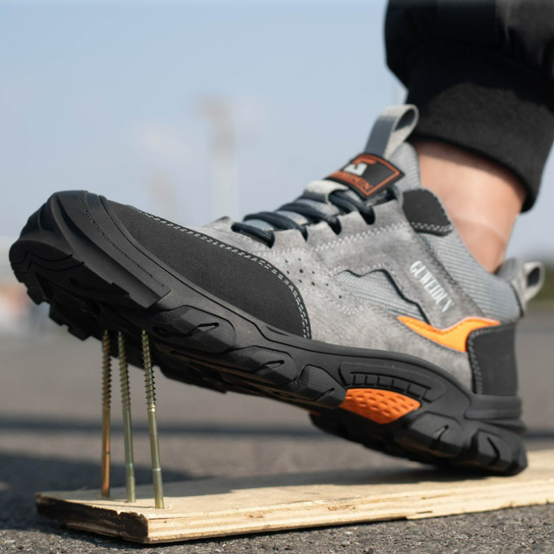 Men Safety Shoes Work Steel To - Men'S Shoes For Work บทวิจารณ์และราคา