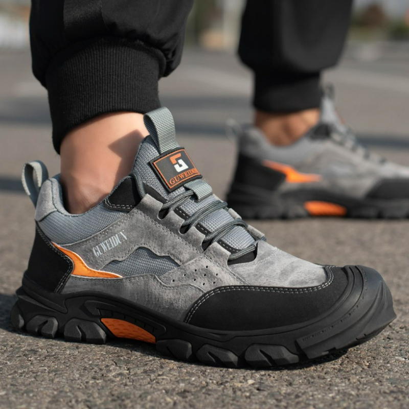 Men Safety Shoes Work Steel To - Men'S Shoes For Work บทวิจารณ์และราคา