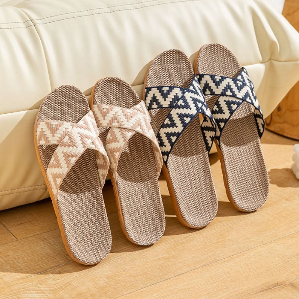 Fashion Ethnic Style Linen Cro - Men'S Shoes Non Slip บทวิจารณ์และราคา