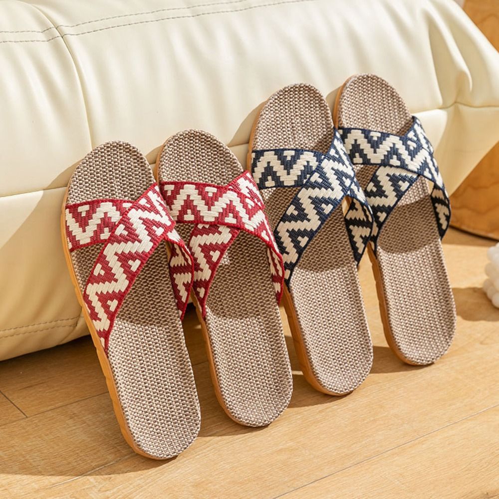 Fashion Ethnic Style Linen Cro - Men'S Shoes Non Slip บทวิจารณ์และราคา